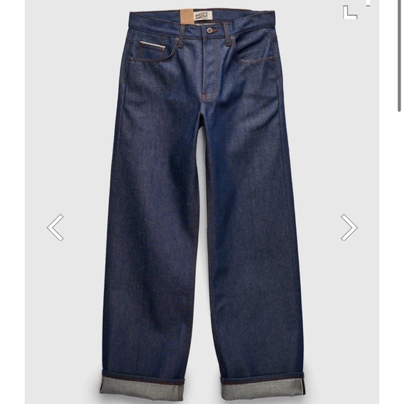 Naked & Famous Denim Other - N&F | Natural Indigo Selvedge | Strong Guy | Tag 32